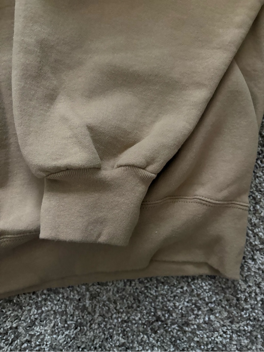 The Bar Varsity Sweatshirt Tan/White - Picture 4 of 6